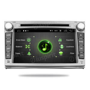 ANDROID 10 autoradio 2 DIN navigatore per Subaru Outback Subaru Legacy 2008-2013 GPS DVD USB SD WI-FI Bluetooth Mirrorlink