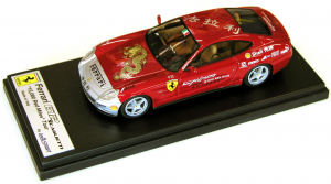 Ferrari 612 Scaglietti 15000 Red Miles Tour Red Silver 1/43