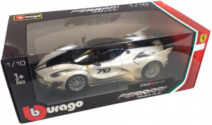 Ferrari Fxx K Evo #70 White Black Roof 1/18