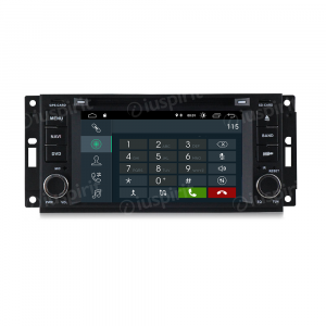 ANDROID 10 autoradio navigatore per Jeep Grand Cherokee Compass Patriot Chrysler Dodge GPS DVD USB SD WI-FI Bluetooth Mirrorlink