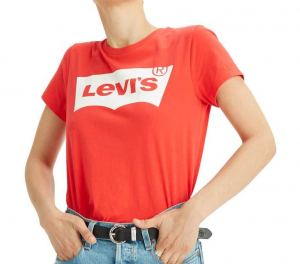 T-shirt donna LEVI'S con batwing logo 