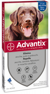 Advantix spot-on antiparassitario per cani 25-40 kg 