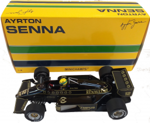 Lotus Renault 97T Ayrton Senna 1985 1/18