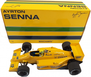Lotus Honda 99T Ayrton Senna 1987 Monaco GP 1/18