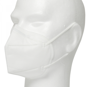Mascherina di protezione per viso bianca FPP2 certificata CE 2834 DPI EN149:2001 + A1:2009 strati 10 pz