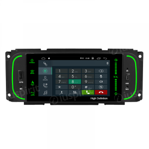 ANDROID autoradio navigatore per Jeep Grand Cherokee Jeep Wrangler Chrysler 300 M Chrysler PT Cruiser GPS DVD USB SD WI-FI Bluetooth Mirrorlink