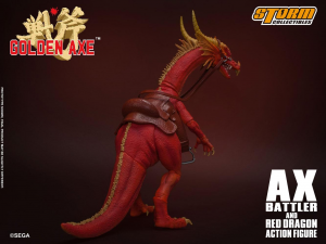 Golden Axe Action Figure 1/12:  Ax Battler & Red Dragon by Storm Collectibles
