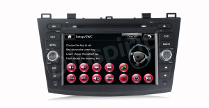 Autoradio 2 DIN navigatore per Mazda 3 2010 2011 2012 2013 GPS DVD USB SD Bluetooth