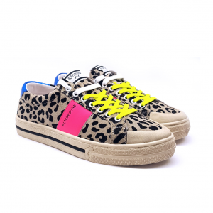 Sneaker leopardata/multicolor Moa