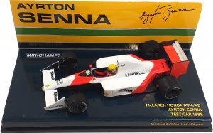 McLaren Honda MP4/4B Ayrton Senna Test Car 1988 1/43