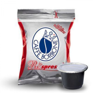 Borbone Respresso compatibile Nespresso 100 capsule miscela rossa