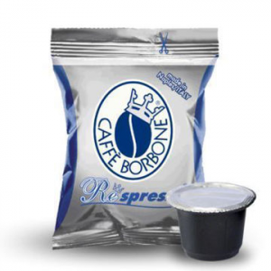 Borbone Respresso compatibile Nespresso 100 capsule miscela blu