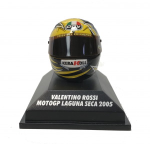 Valentino Rossi  Moto GP 2005 Laguna Seca Helmet 1/8