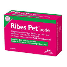 Ribes Pet Perle  dermatosi ed eccessiva perdita di peli 30 perle Nbf Lanes