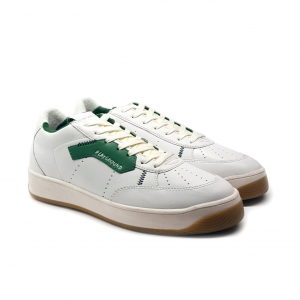 Sneakers bianche/verde vintage Moa