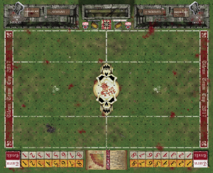 Blood Bowl Pitch - Fantasy Football Pitch - Tilean Team Cup 2017 Official Pitch