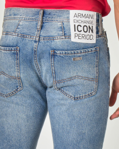 Jeans J13 Icon Period slim-fit lavaggio chiaro super stone wash