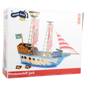 Nave dei pirati giocattolo JACK in legno