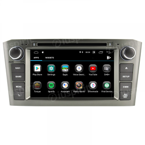 ANDROID autoradio 2 DIN navigatore per Toyota Avensis 2005-2008 GPS DVD USB WI-FI Bluetooth Mirrorlink