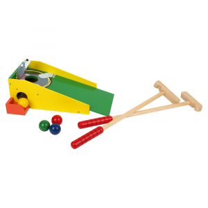 Minigolf in legno con racchette e palline