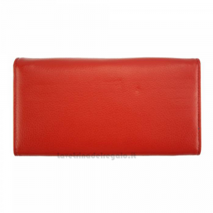 Portafoglio donna Rosso in pelle - Dianora M - Pelletteria Made in Italy
