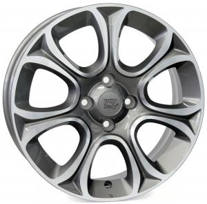 Cerchi in lega WSP Italy  SUSA1FI63   16''  Width 6.0   4x98  ET 45  CB 58,1    Anthracite Polished           