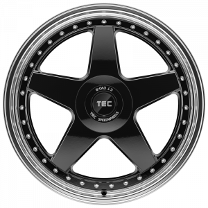 Cerchi in lega  TEC-Speedwheels  GT EVO-R  19''  Width 8,5   5x112  ET 35  CB 72,5    schwarz-glanz-hornpoliert