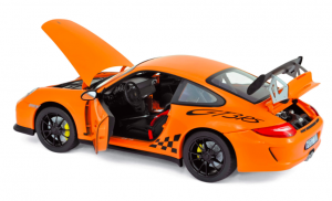 Porsche 911 GT3 RS 2009 Orange 1/18