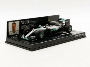 Mercedes AMG Petronas F1 Team F1W07 Hybrid Nico Rosberg Monaco GP 2016 1/43