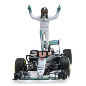 Mercedes AMG Petronas Motorsport F1W07 Hybrid Nico Rosberg Abu Dhabi GP World Champion 2016 1/43