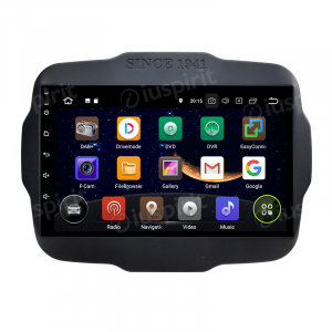 ANDROID autoradio navigatore per Jeep Renegade 2014-2022 GPS WI-FI Bluetooth MirrorLink
