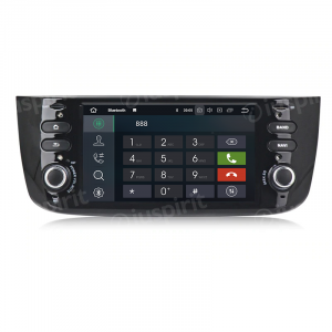 ANDROID autoradio navigatore per Fiat Punto Evo Fiat Street Fiat Lounge  2010-2015 CarPlay Android Auto GPS USB SD WI-FI Bluetooth