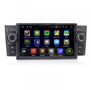 ANDROID autoradio navigatore per Fiat Grande Punto 2006 - 2011 GPS DVD WI-FI Bluetooth MirrorLink