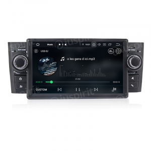 ANDROID autoradio navigatore per Fiat Grande Punto 2006 - 2011 GPS DVD WI-FI Bluetooth MirrorLink
