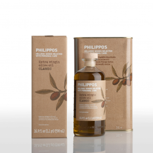 PHILIPPOS CLASSIC Extra Virgin Olive Oil 500ml + 3L