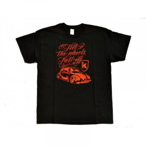 T-Shirt KAFER for man - Nero/Rosso