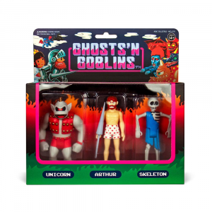 ReAction Action Figure GHOSTS'N'GOBLINS Serie Completa