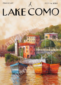 Lake Como 1 - Stampa su tela