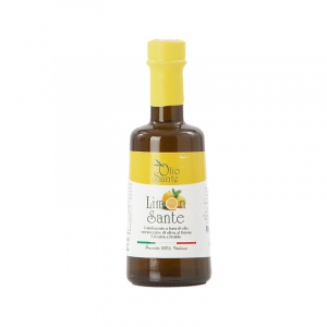 Condimento a base di olio extravergine Ogliarola e limone 250ml 2023/24- Olio extravergine di oliva Italiano cultivar Ogliarola aromatizzato al limone in Bottiglia da 250 ml  