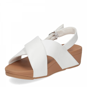 Fitflop Lulu Cross Back strap Sandal urban white-4
