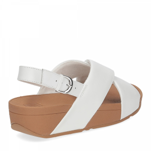 Fitflop Lulu Cross Back strap Sandal urban white-5