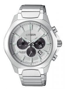 Citizen Crono Super Titanio 4320 Quadrante Silver