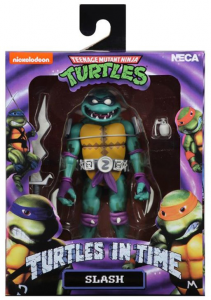 Teenage Mutant Ninja Turtles: Turtles in Time Action Figures Series 1 SLASH by Neca