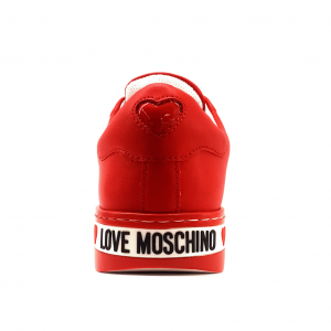 Sneakers bicolore bianco/rosse Love Moschino (*)