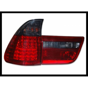 Fari Posteriore BMW X5 00-03  Red Smoked Led