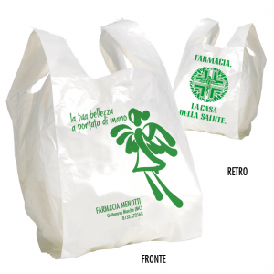 Mini Sacchetto Compostabile PERSONALIZZATO - F.to 14+4+4x30