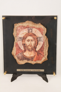 Quadro Cristo Giudice cm 21x23