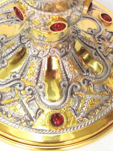 Calice Liturgico del tipo St.Remy S.Remigio interamente in Argento massiccio 