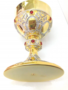 Calice Liturgico del tipo St.Remy S.Remigio interamente in Argento massiccio 
