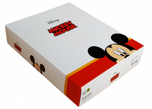 Vestaglia bambino Disney Mickey Mouse in pile con cappuccio orecchie 5930 -  Taglia 6 anni